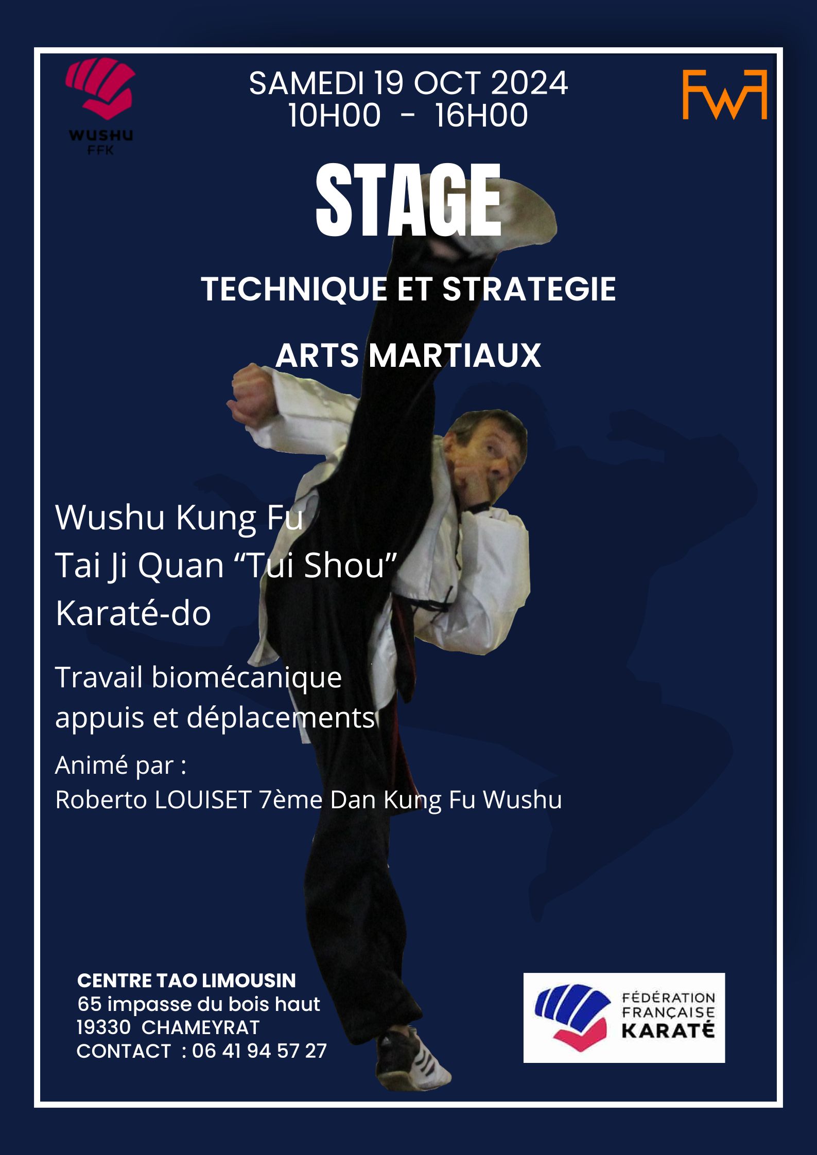 STAGE TECHNIQUE ET STRATEGIE ARTS MARTIAUX